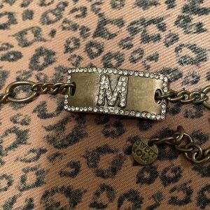 Sweet Lola adjustable “M“ bracelet